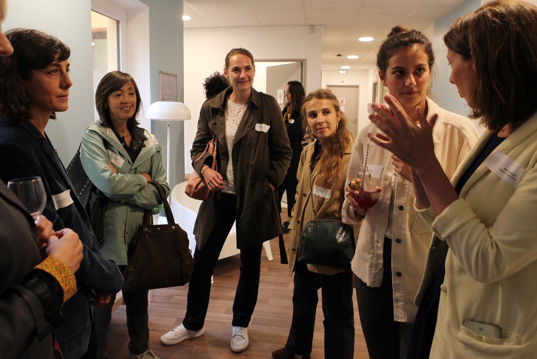 Visite de la Maison des femmes avec les partenaires