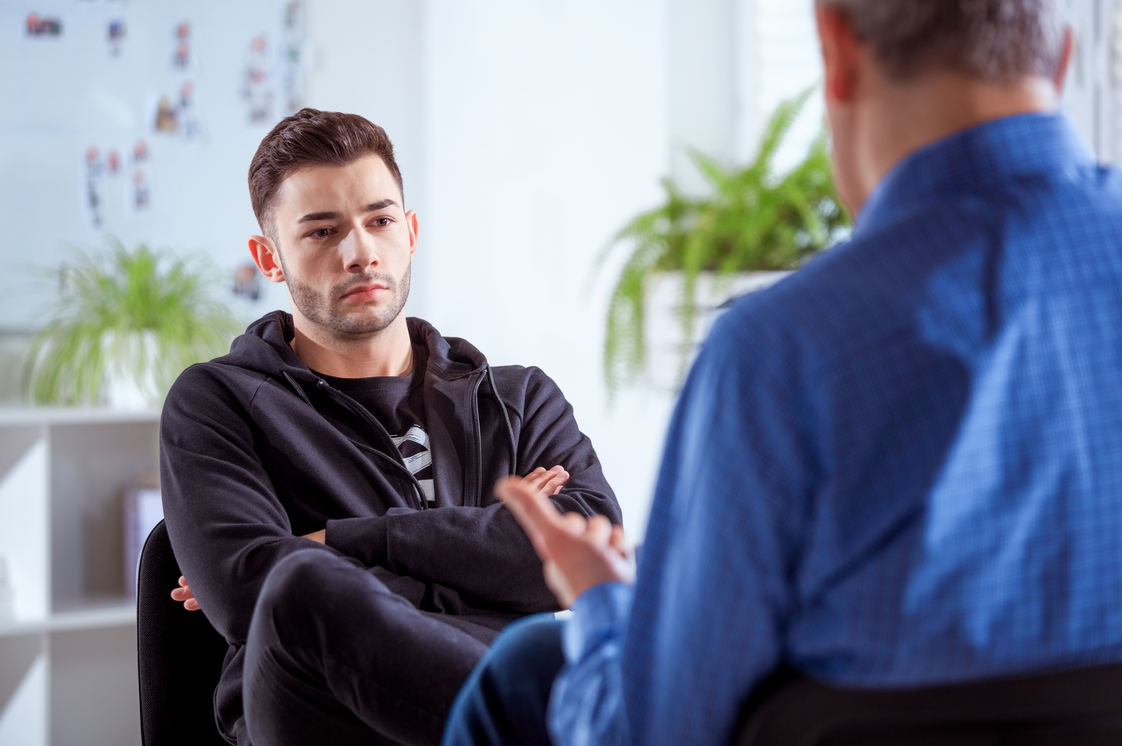 un patient en consultation