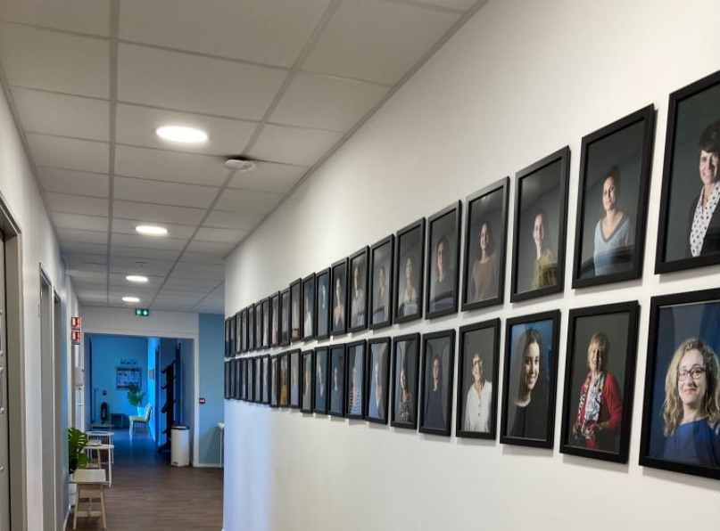 couloirs de l'extension