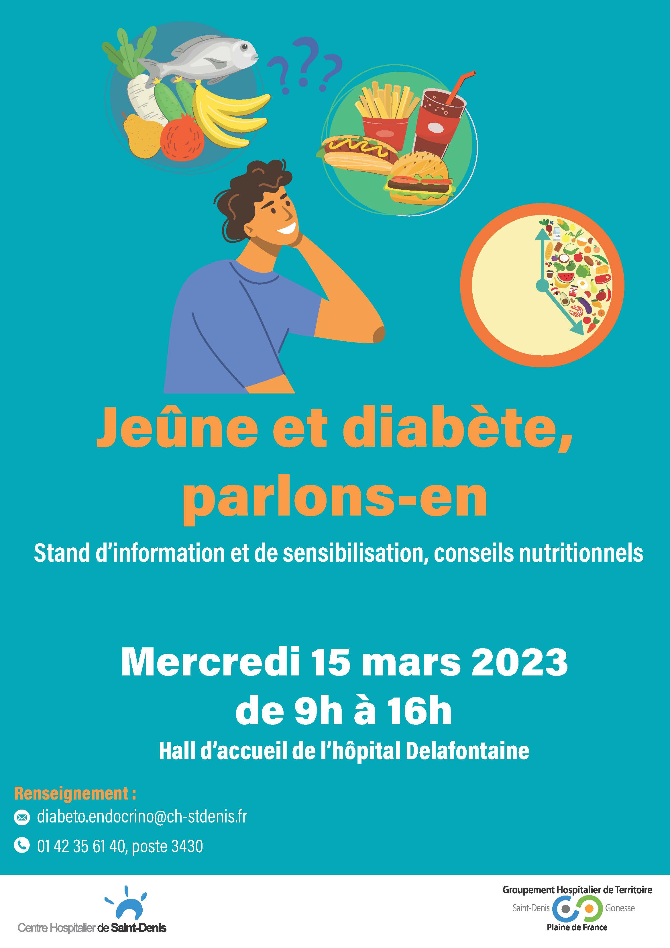 Stand jeûne et diabète