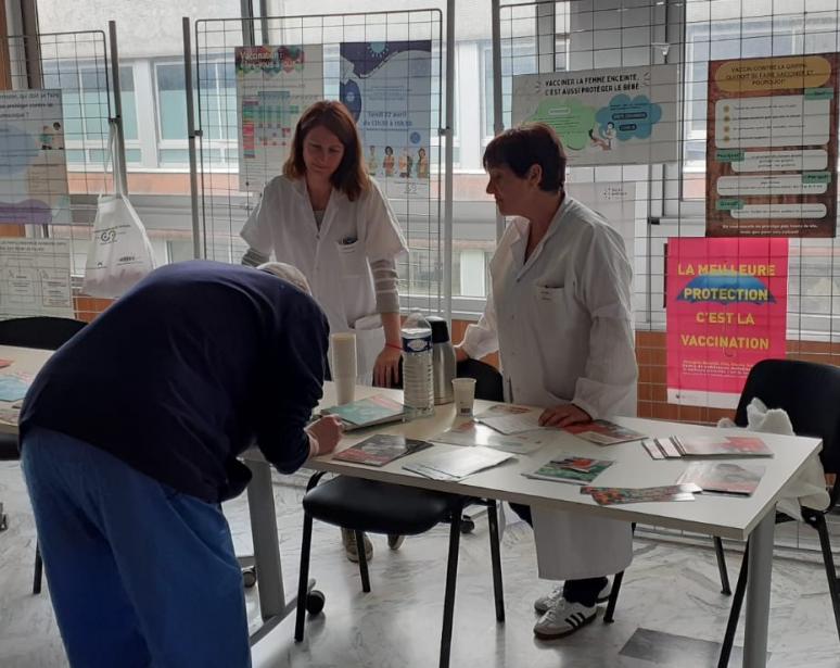 Stand vaccination st denis