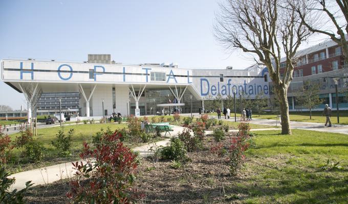 façade de l'hôpital Delafontaine
