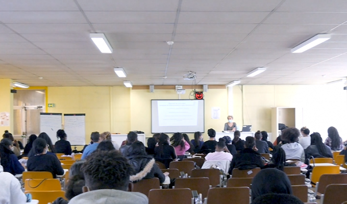 salle de cours de l'IFSI