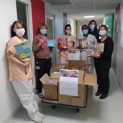 Distribution de magazines dans les services de soins 