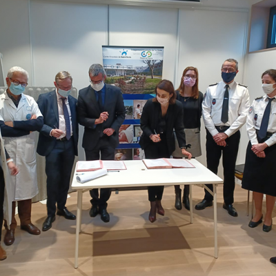 signature protocole Maison des femmes