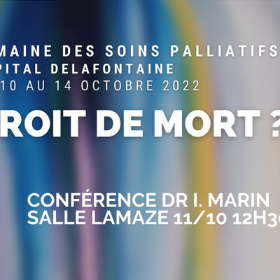 Semaine des soins palliatifs Delafontaine