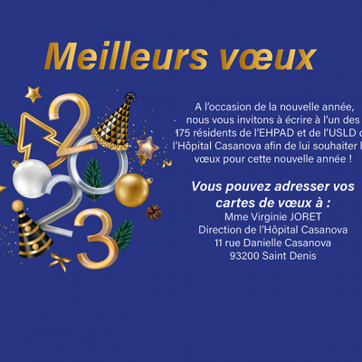 Voeux 2023 CHSD