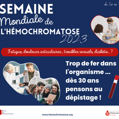 Semaine mondiale de l'hémochromatose