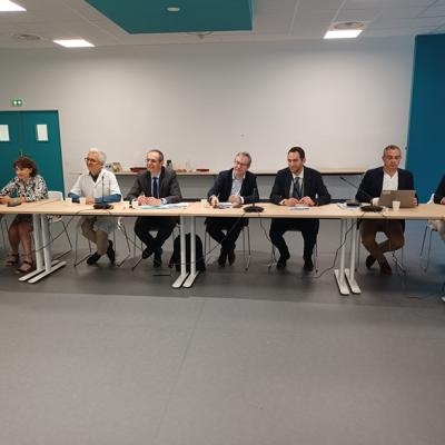 Visite d'Arnaud Corvaisier